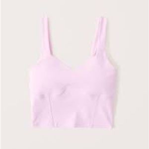 Abercrombie & Fitch Womens Double-Layered Seamless Fabric Corset Tank NEW XXS